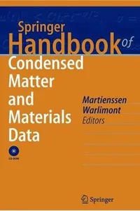 Springer handbook of condensed matter and materials data