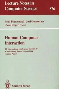 Cover of Human-computer interaction