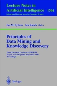 Capa de Principles of data mining and knowledge discovery