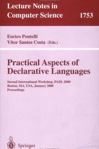 Practical aspects of declarative languages