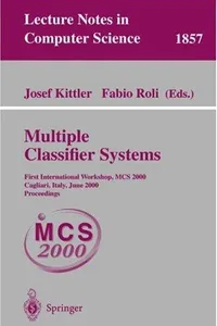 Cover of Multiple classifier systems