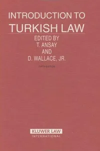 Introduction to Turkish law