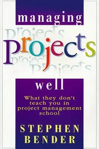 Cover of Managing projects well