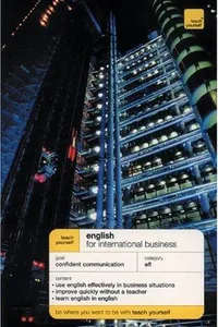 Teach Yourself English for International Business