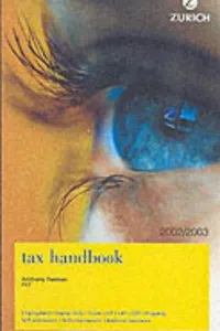 Zurich Tax Handbook 2002-2003