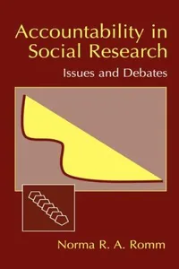 Accountability in Social Research