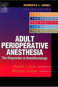 Adult perioperative anesthesia