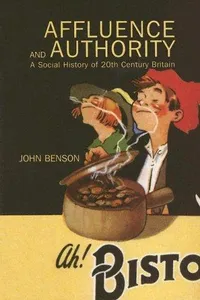 Affluence and Authority