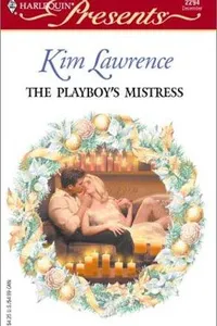 Capa de The Playboy's Mistress  (Christmas) por Kim Lawrence