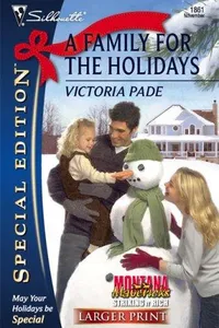 Capa de A Family For The Holidays por Victoria Pade