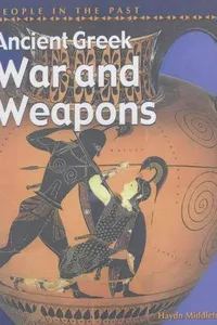 Capa de Ancient Greek war & weapons