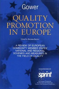 Quality Promotion in Europe