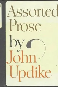 Assorted Prose of Updike