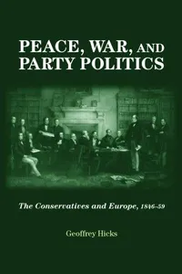 Peace, War and Party Politics
