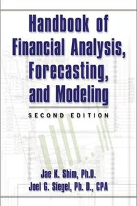 Handbook of Financial Analysis, Forecasting, and Modeling w
