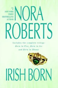 Capa de Irish Born por Nora Roberts