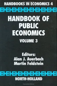 Handbook of public economics