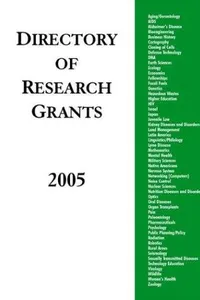 Directory of Research Grants 2005 (Directory of Research Grants)