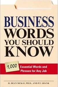 Business words you should know