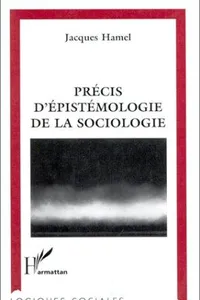 Précis d'épistémologie de la sociologie