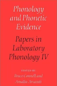 Phonology and phonetic evidence