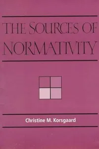The sources of normativity
