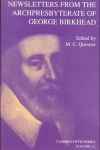 Newsletters from the archpresbyterate of George Birkhead