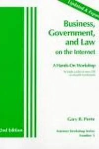 Business government and law on the Internet