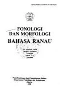 Fonologi dan morfologi bahasa Ranau