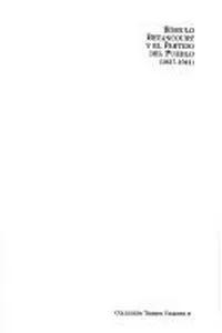 Rómulo Betancourt y el Partido del Pueblo, 1937-1941