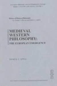 Medieval western philosophy