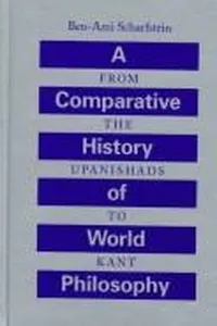 A comparative history of world philosophy