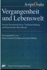 Cover of Vergangenheit und Lebenswelt by Hans-Joachim Gehrke