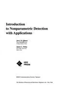 Introduction to nonparametric detection with applications