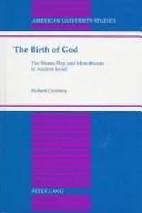 Cover of The birth of God