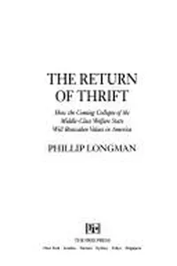 The return of thrift