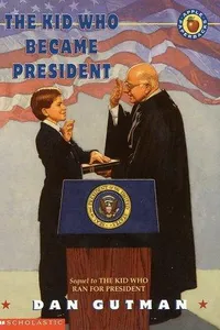 Capa de The kid who became President por Dan Gutman