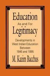 Education as and for legitimacy