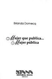 Mujer que pública - mujer pública