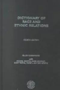 Dictionary of race and ethnic relations
