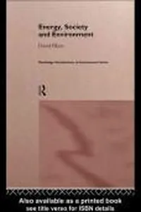 Energy, society and environment