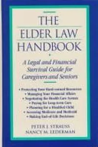 The elder law handbook