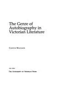 The genre of autobiography in Victorian literature