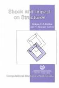 Cover of Shock and impact on structures by C. A. Brebbia
