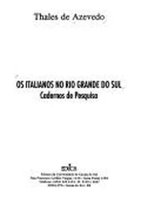 Os italianos no Rio Grande do Sul