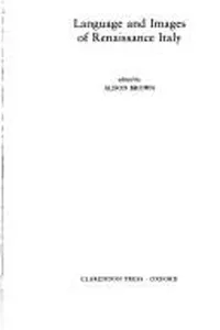 Language and images of Renaissance Italy