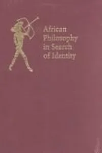 African philosophy in search of identity