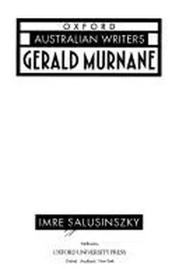 Gerald Murnane