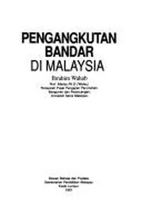 Pengangkutan bandar di Malaysia