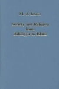 Cover of Society and religion from Jāhiliyya to Islam
